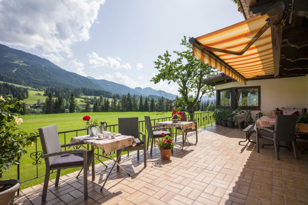 Gastehaus Poll Maria Daire Scheffau am Wilden Kaiser Dış mekan fotoğraf